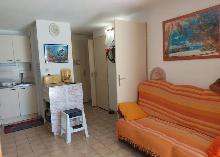 Apartment T2 Climatise A - Piscine, Plage, Parking & Terrasse - Ideal Familles 4/5 Pers. - Fr-1-796-45 Gruissan